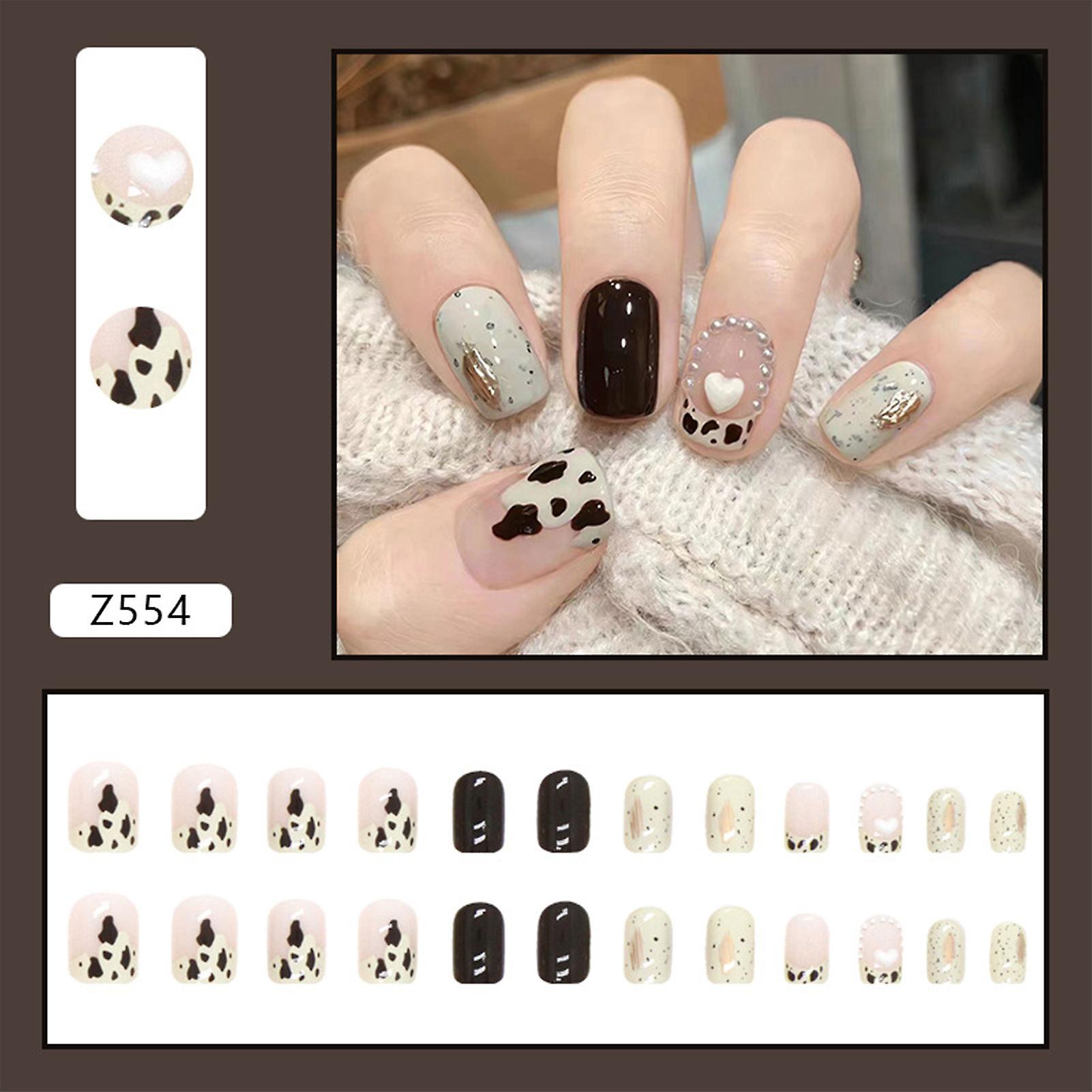 Toffee Gentle Short False Nails Durable And Not Easy To Scratch