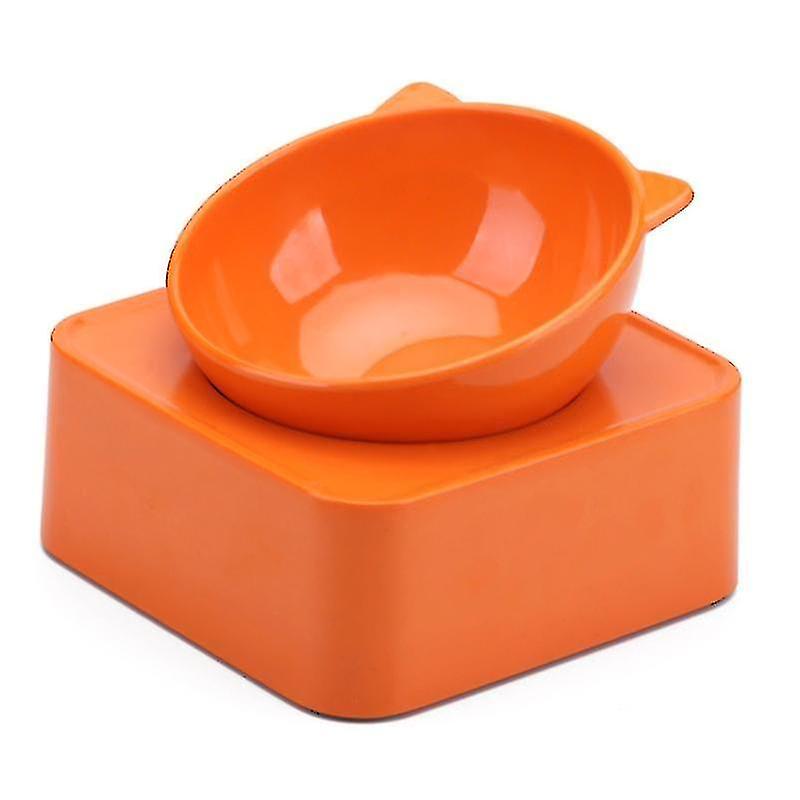 Single Raised Detachable Elevated Stand Dog Cat Bowl 0-30 Free Tilted Non-slip Pet Food Water Feeder