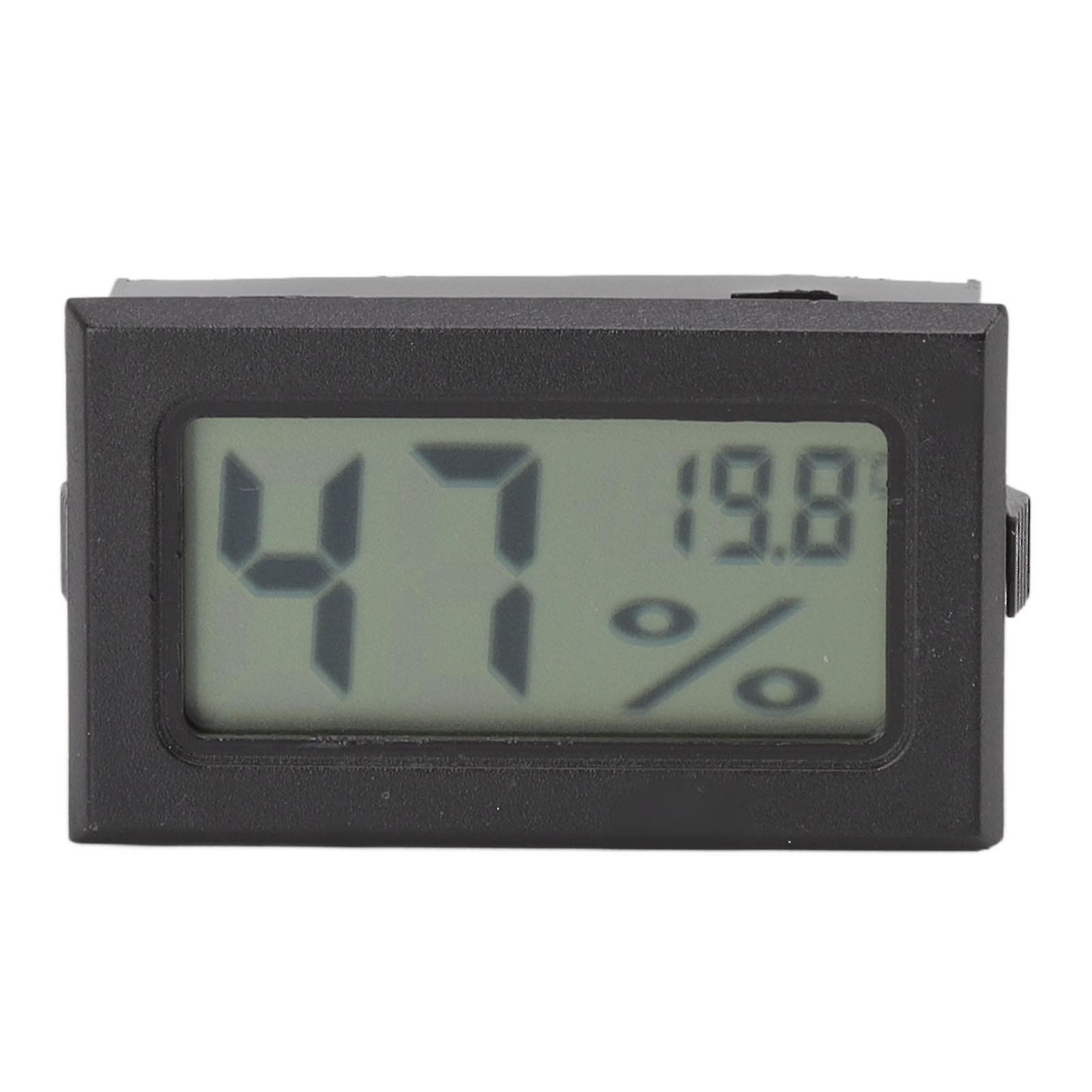Electronic Cigar Box Thermometer and Hygrometer, Cigar Cabinet Thermometer, Humidity Gauge