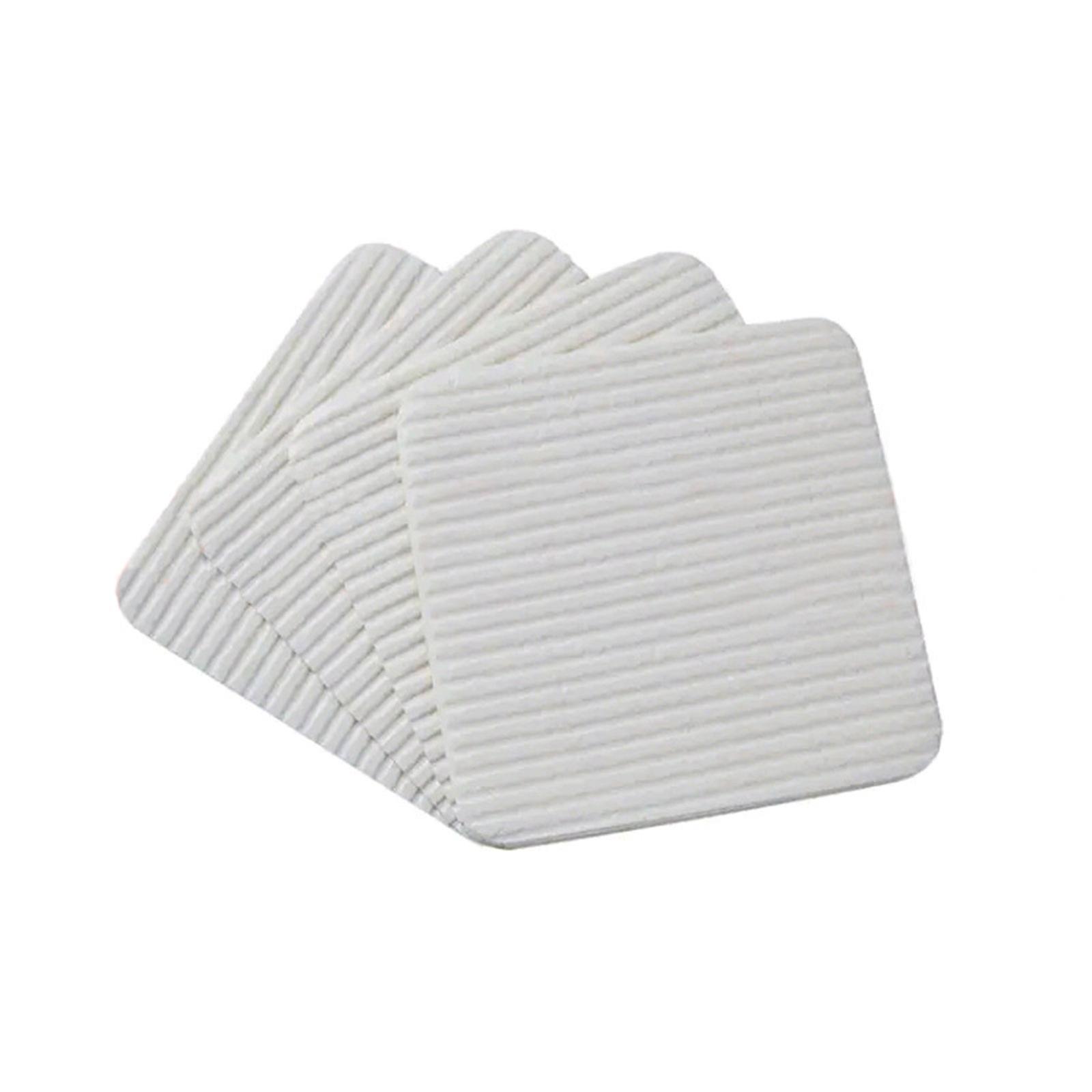 4stk tæppegriber skridsikkert område tæppepude ekstra tyk under tæppet 10 * 10cm