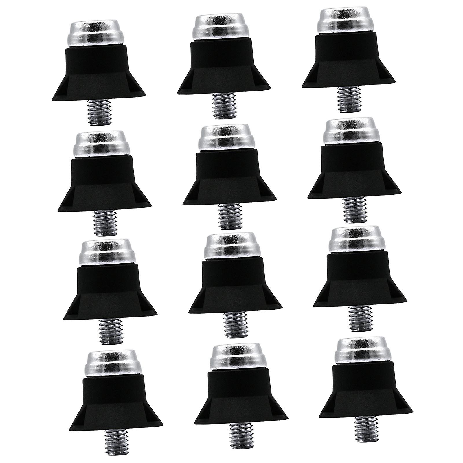 12 Pieces 13M/16mm Replacement Anti Slip Easy to Install M5 Threaded Devices 13mm