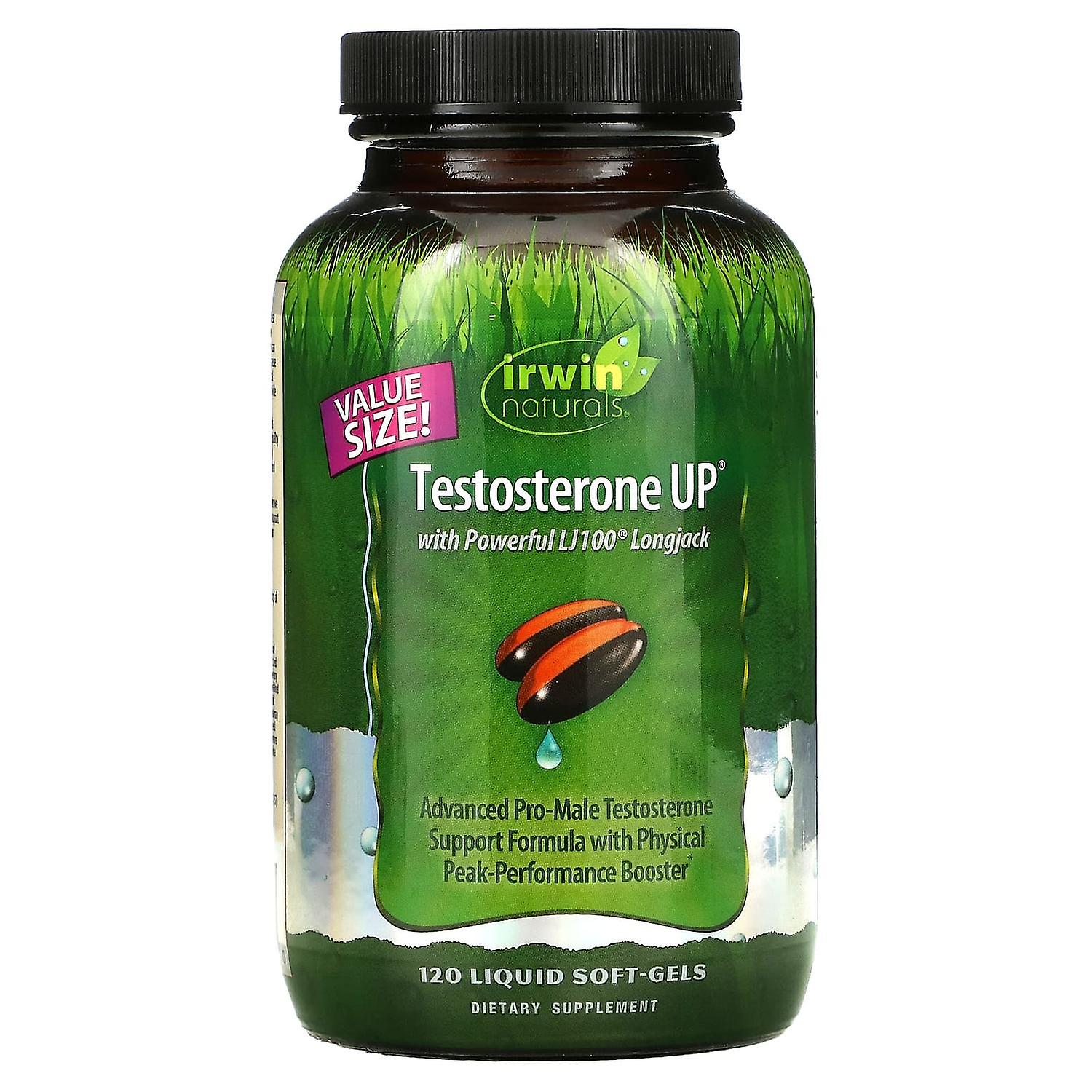 Irwin Naturals, Testosterone UP, 120 Liquid Soft-Gels