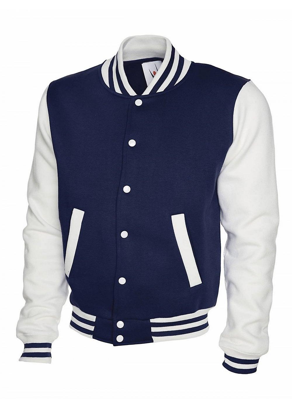 Men's Uneek Mens Varsity Jacket UC525