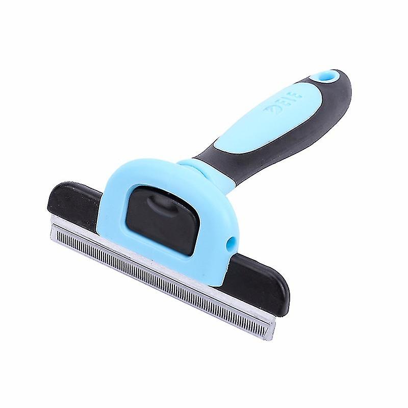 Pet Hair Removal Comb - Blue, 5cm/6.5cm