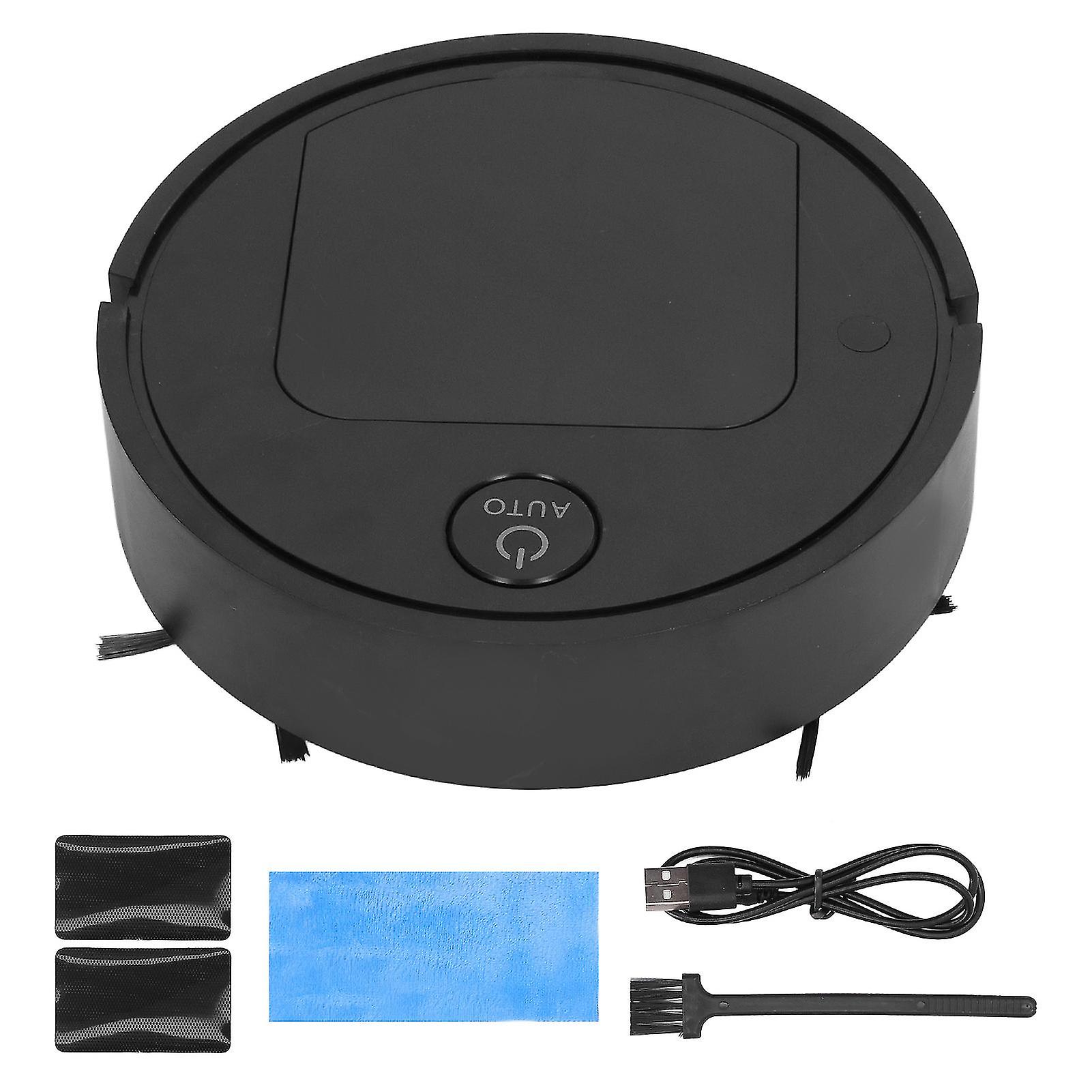 yeuse intelligente 3 en 1, mini format, chargement USB, pour la maison, noire