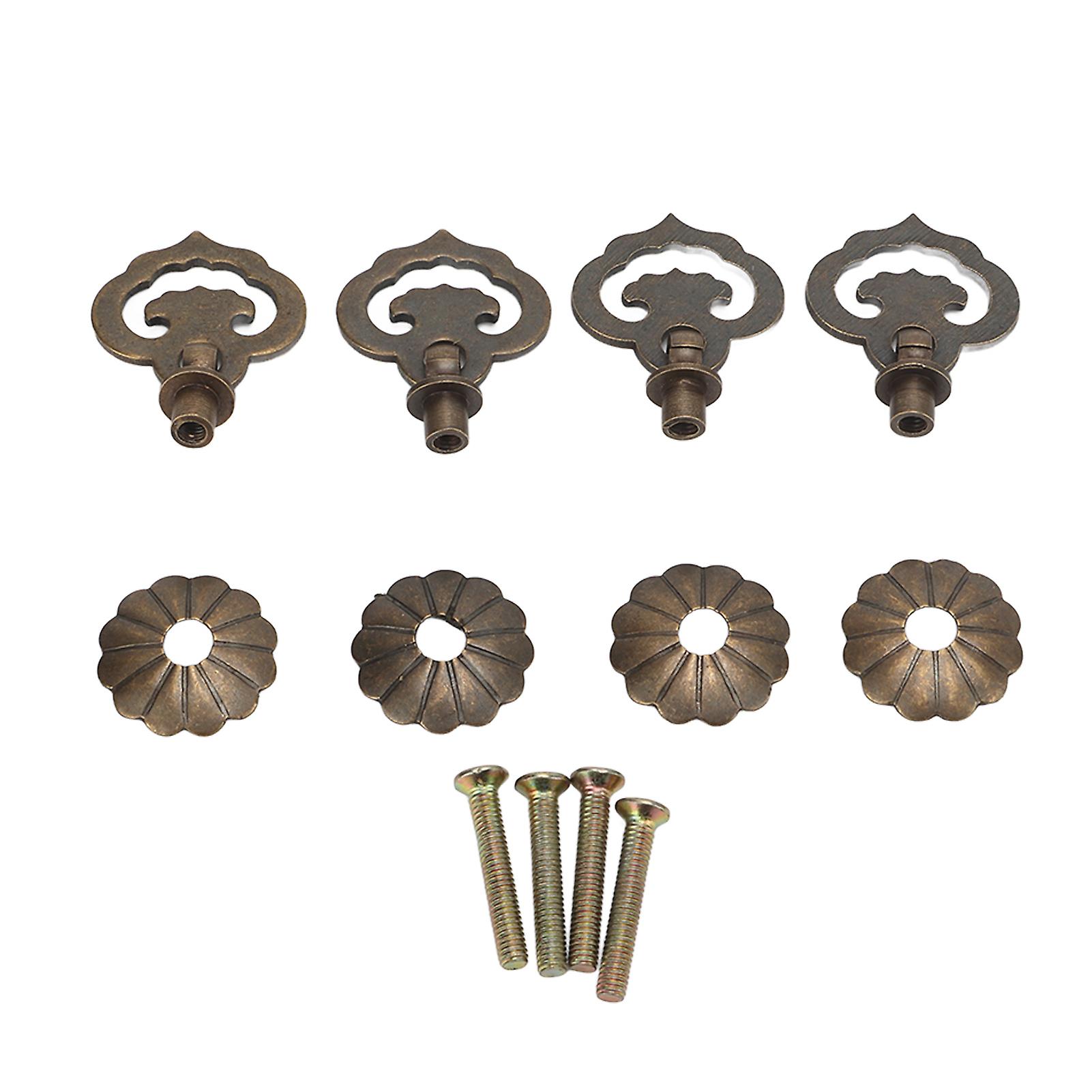 Antique Cabinet Handles, Bronze Color, Auspicious Clouds Shape, DIY Drawer Pulls