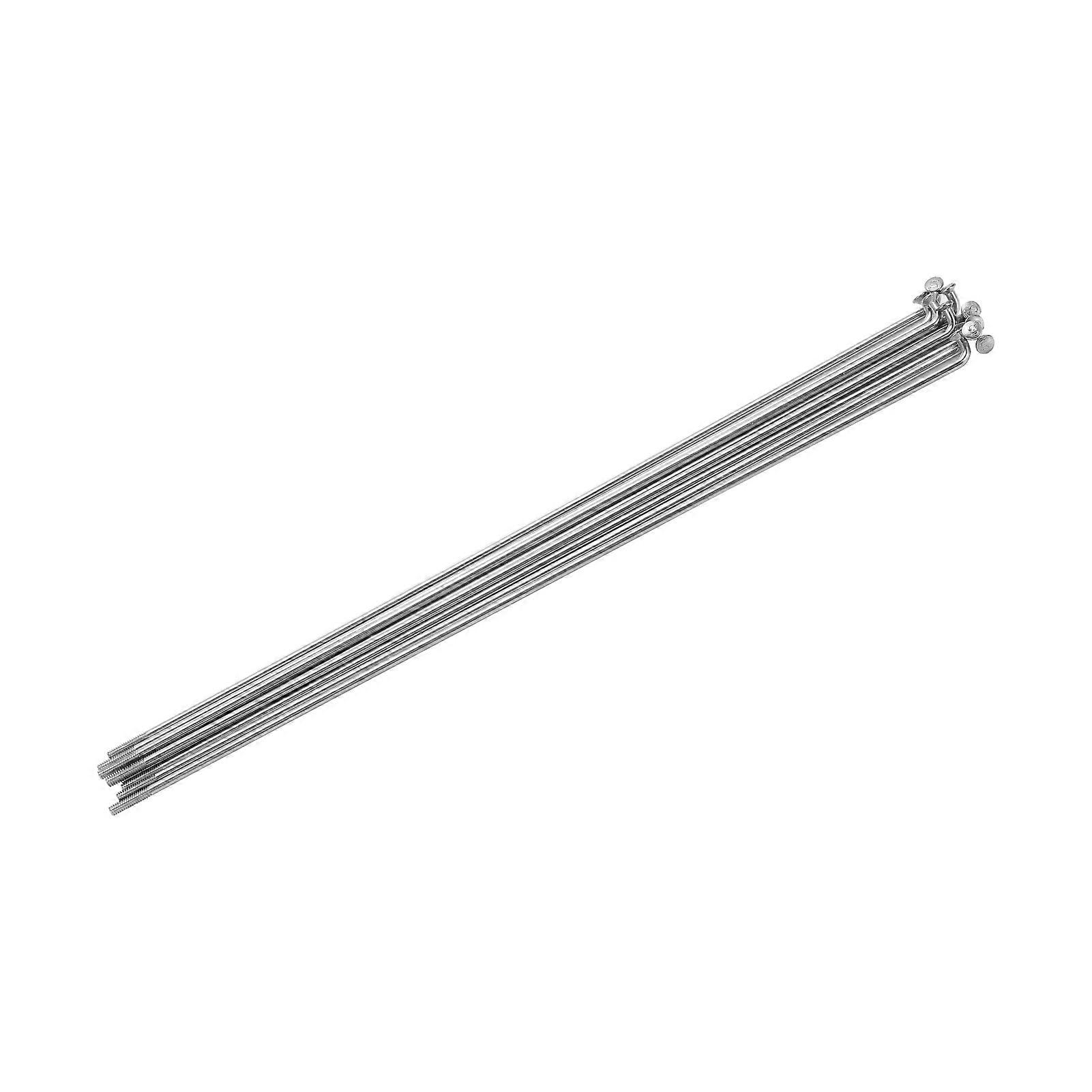 14G Stainless Steel Bicycle Spokes 10PCS 14G Bicycle Spokes with Nipples Stainless Steel Mountain Road Bicycle J Bend Spokes168mm Spoke