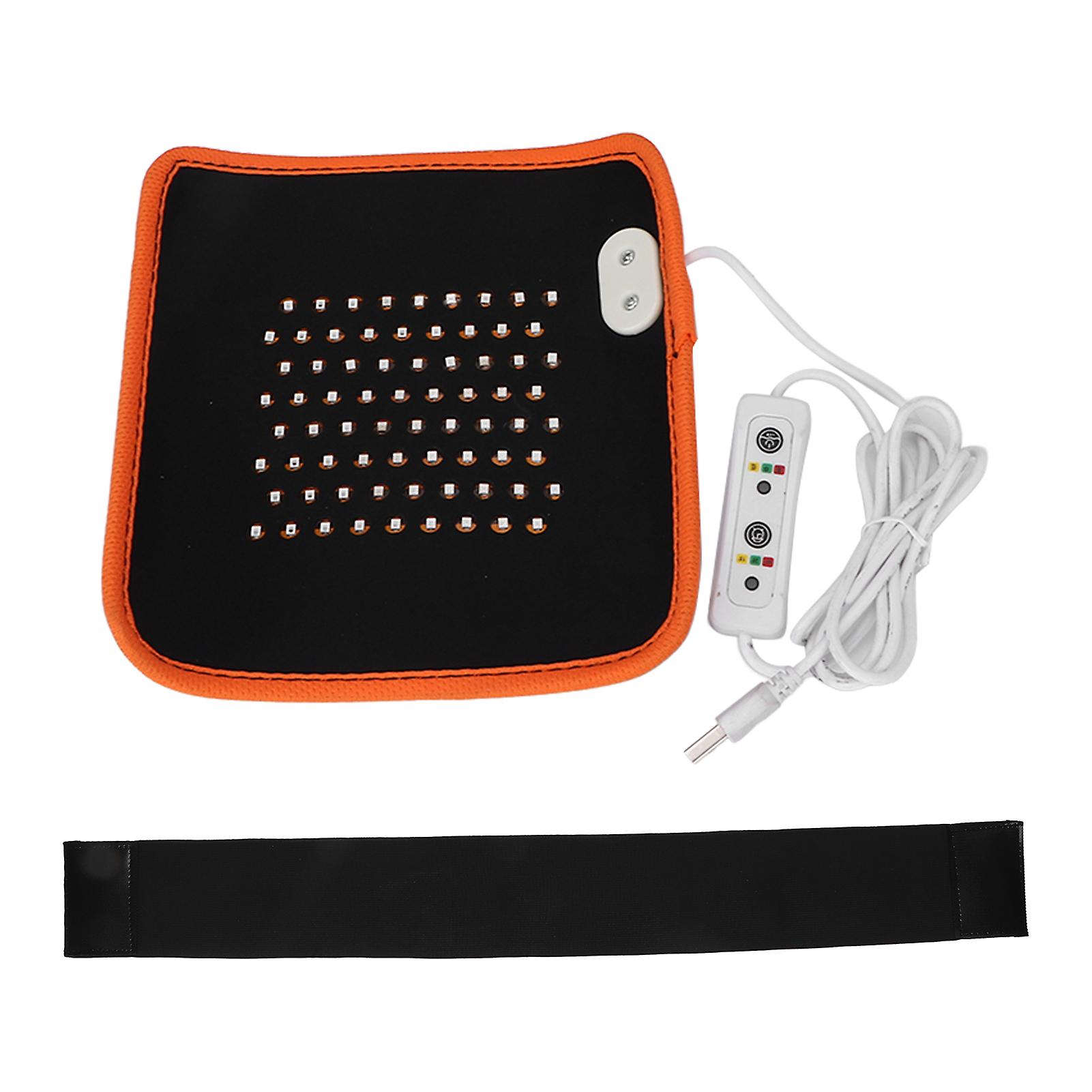 Ceinture de luminothérapie infrarouge à trois bandes lumineuses, soulageant la douleur, ceinture de luminothérapie LED rouge, orange