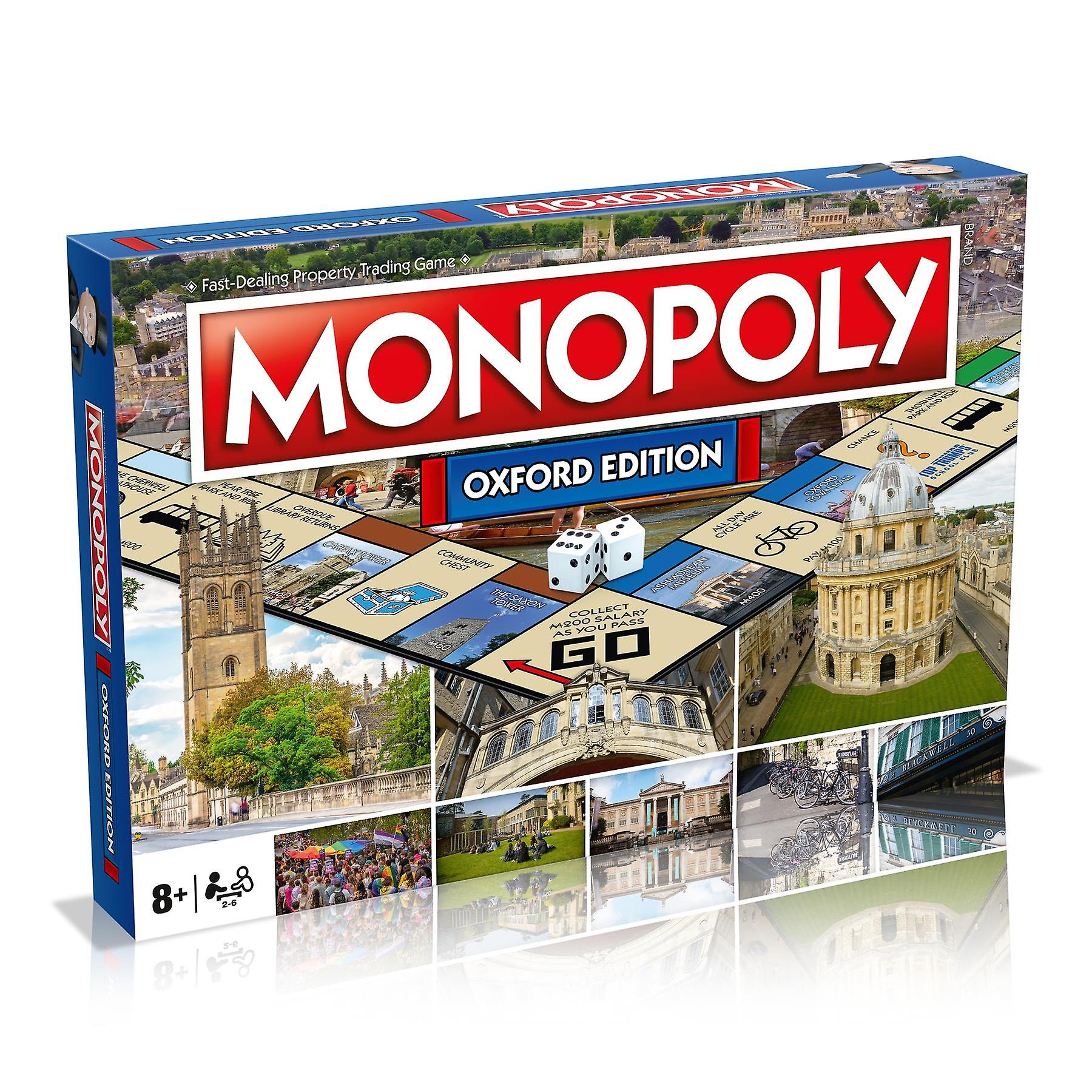 Oxford Monopoly Board Game
