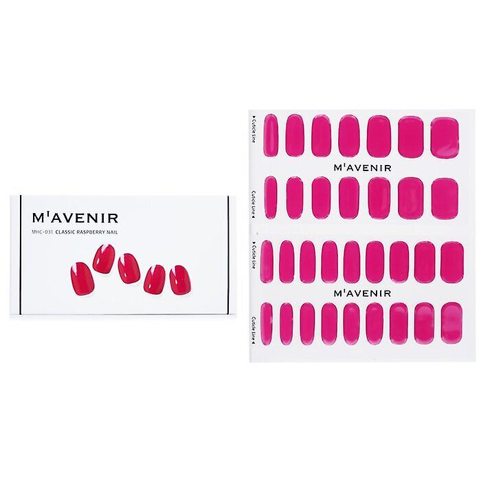 Mavenir Nail Sticker - # Classic Raspberry Nail 32pcs