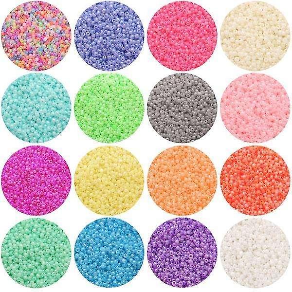 Seed beads - 2mm - 1000pcs - Colorful