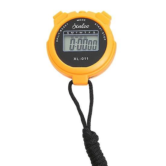 Digital Stopwatch Waterproof Compact Size Simple Operation No Clock No Date Silent Stopwatch Timer Chronograph Devices