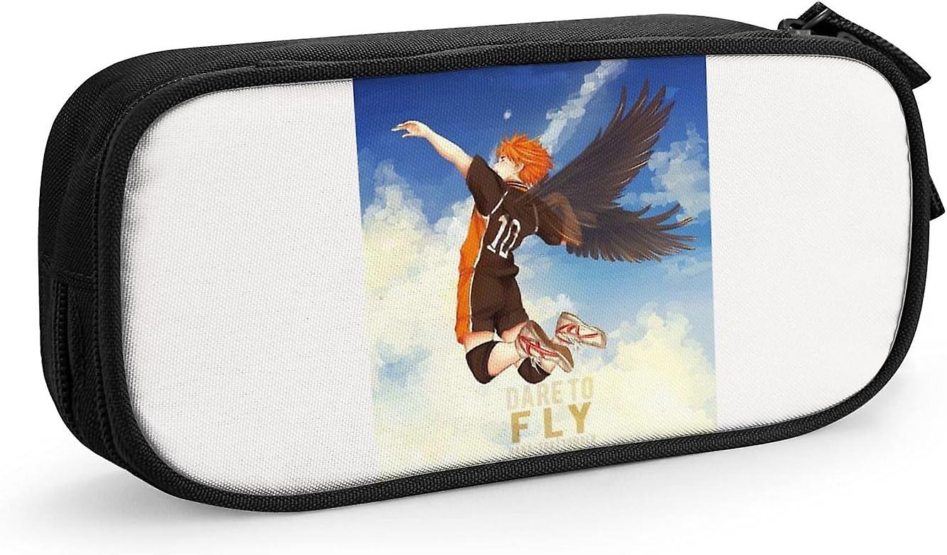 Haikyuu Anime Μολύβι Pencase Pencase Box για παιδιά Έφηβοι Μεγάλη χωρητικότητα Anime Φορητή Unisex Σχολείο Γραφείο Κολλέγιο Ενήλικες Καθημερινή θήκη αποθήκευσης SAOE00873