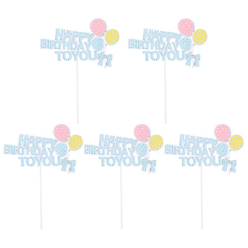 5pcs Birthday Topper Decor