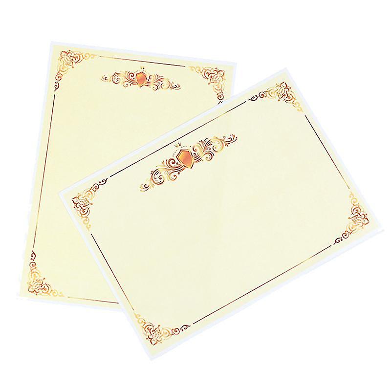 100pcs Certificate Paper