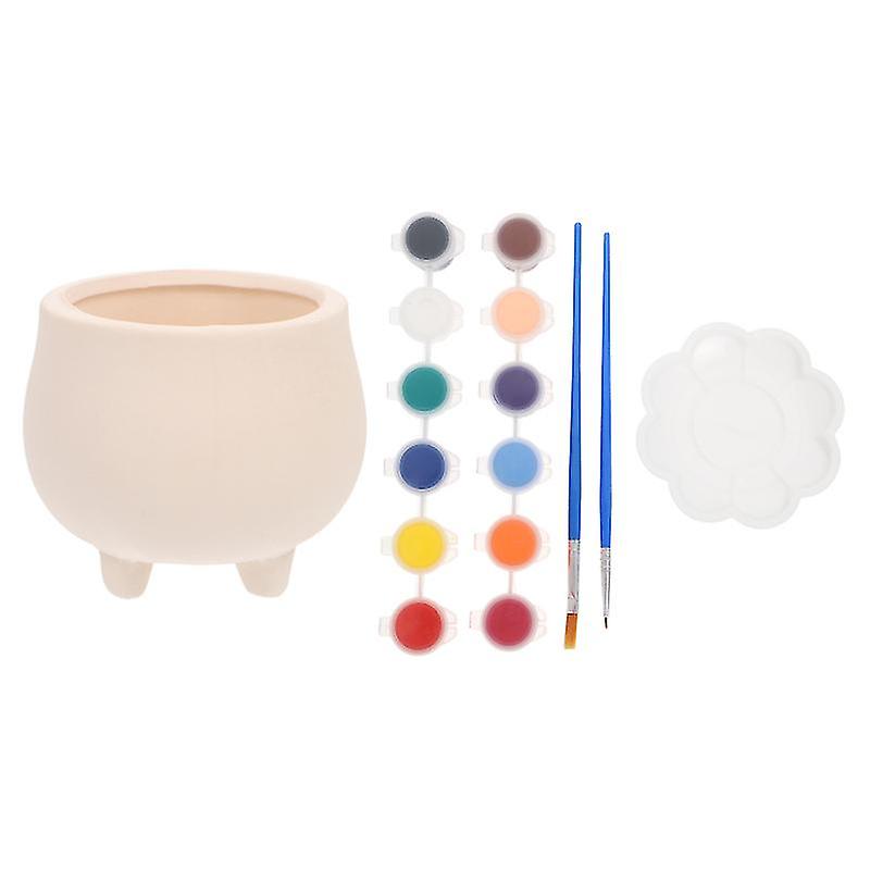 1set Hand-painted Flower Pots