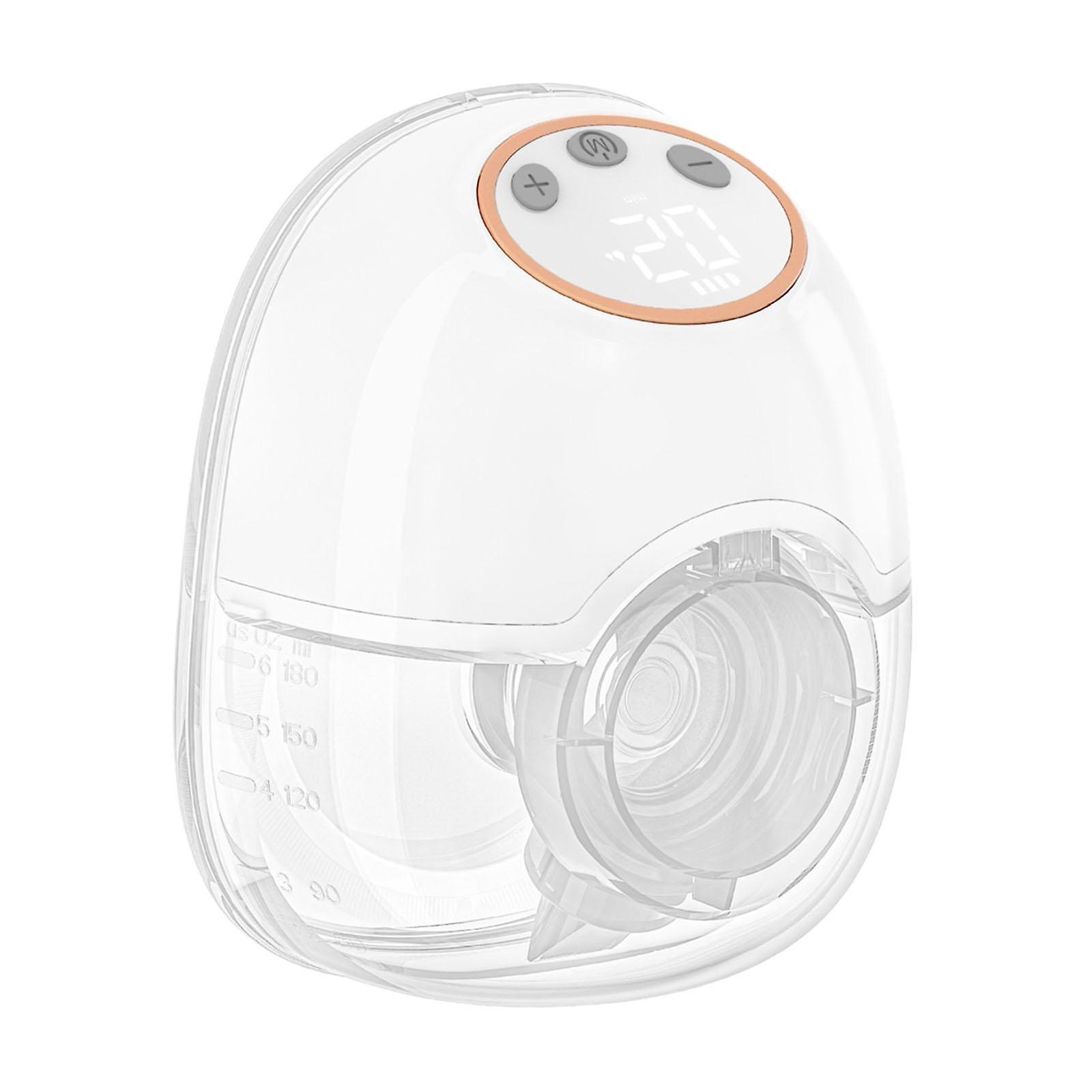 Portable Electric Breasting Pump Professional Low Noise Tools Breasting Pump White