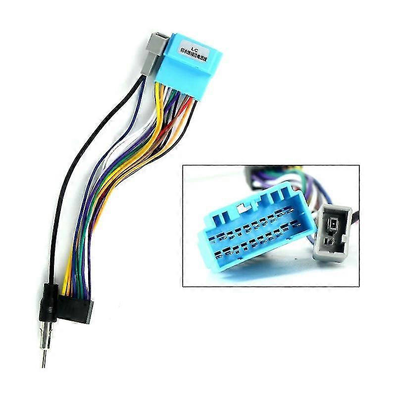 For Opel Agila Suzuki Splash Ritz Car Radio Dashboard Panel Frame Power CordAM