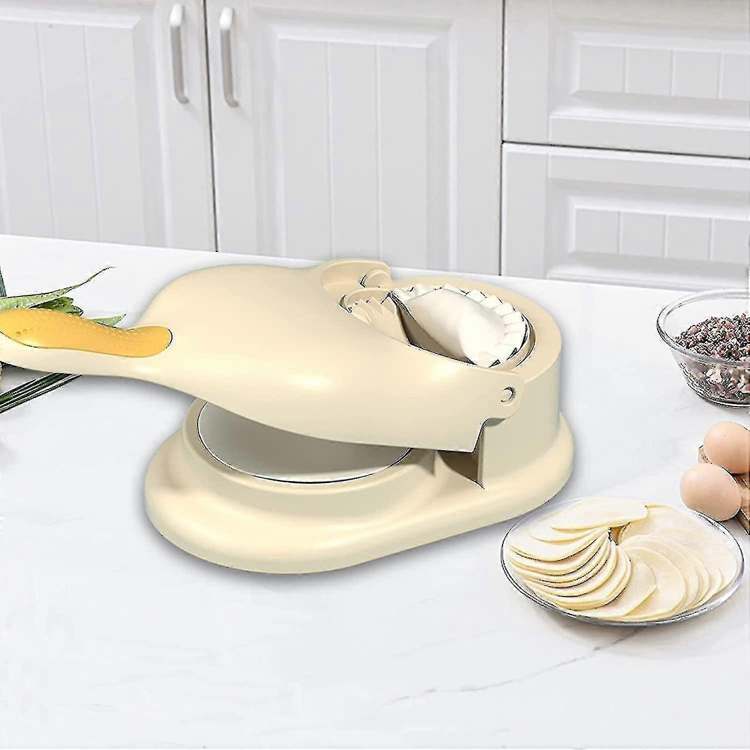 2 I 1 Dumpling Maker, Kitchen Dumpling Making Tool, Dumpling Mould Print, Dumpling Skin Maker Dumpling Forme
