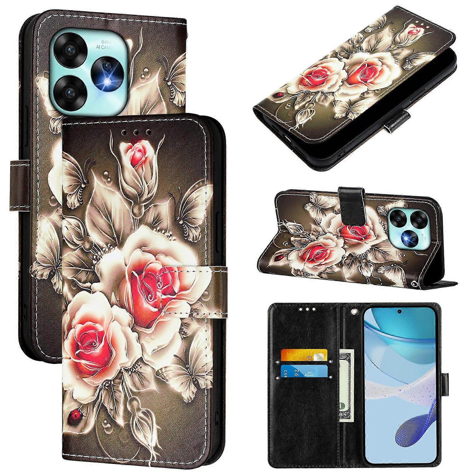 Painting Leather Phone Case For Umidigi A15 / A15C / A15T