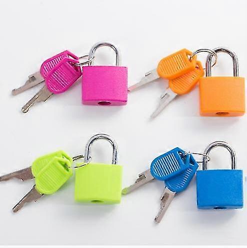 Suitcase Lock, Mini Padlock With Key Small Locks, For Schoolbag