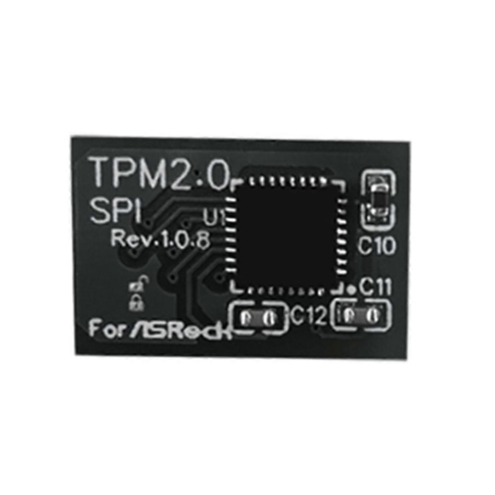 Module de sécurité de cryptage TPM 2.0 Carte distante 14 broches SPI Module de sécurité TPM2.0 pour carte mère