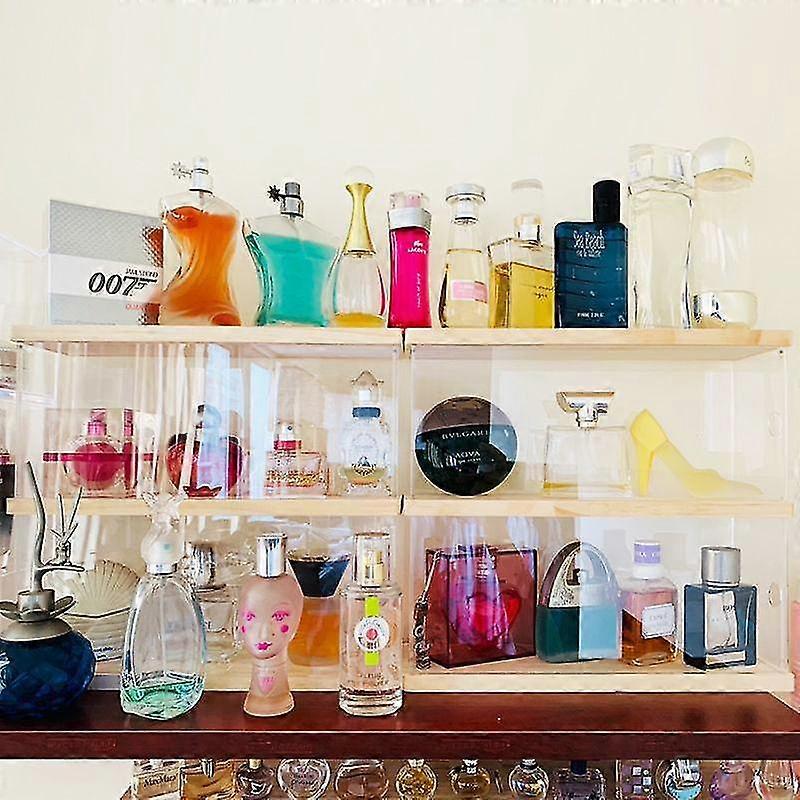 capacity perfume storage toys display stand 2layers nail polish