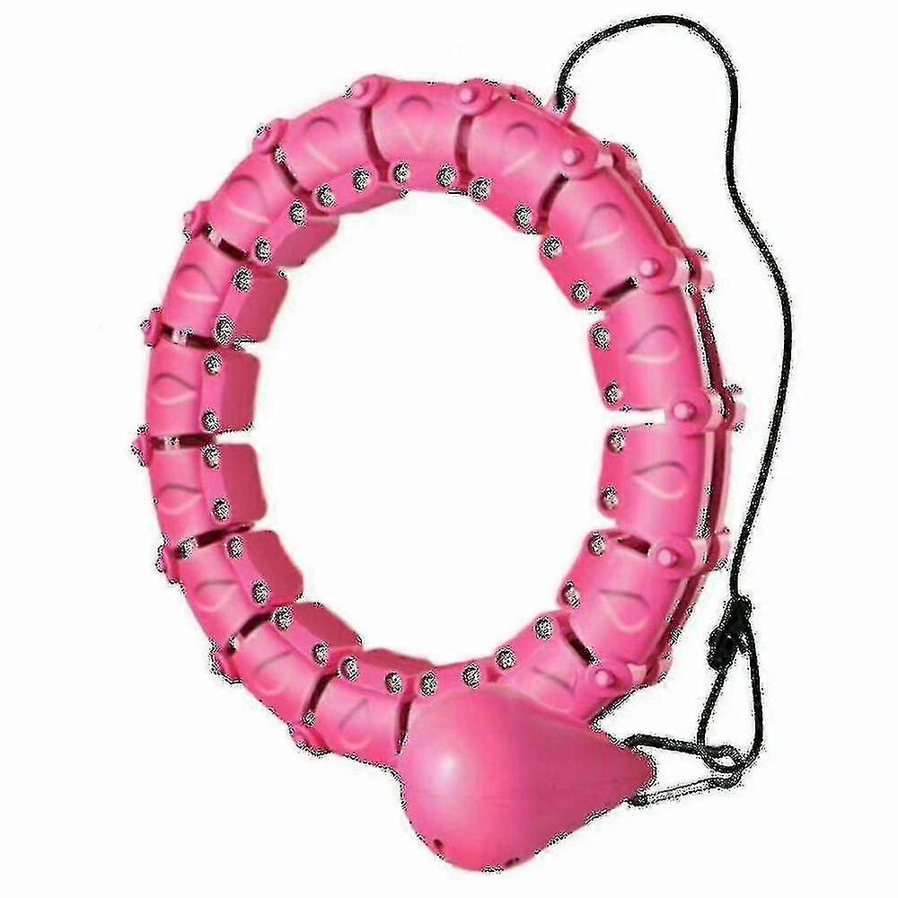 24ノットフィットネススマートフラフープ取り外し可能なフープ減量スポーツQ