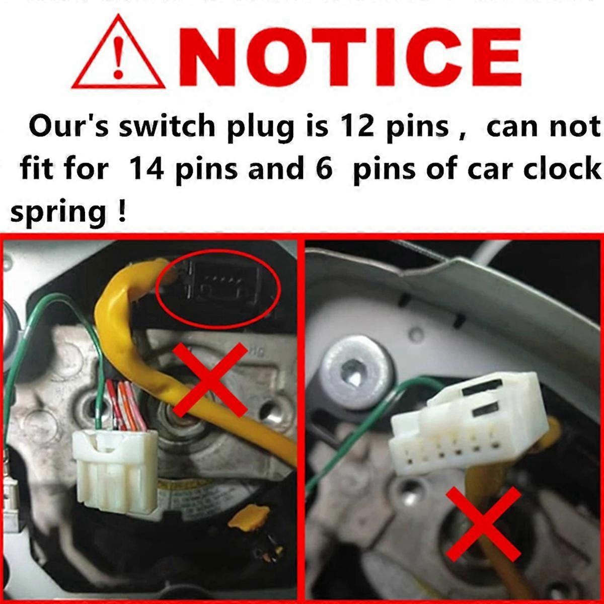 Car Multifunctional Cruise Control Switch Audio Volume Button Steering Wheel Button for Grand Vitara Carbon Fiber