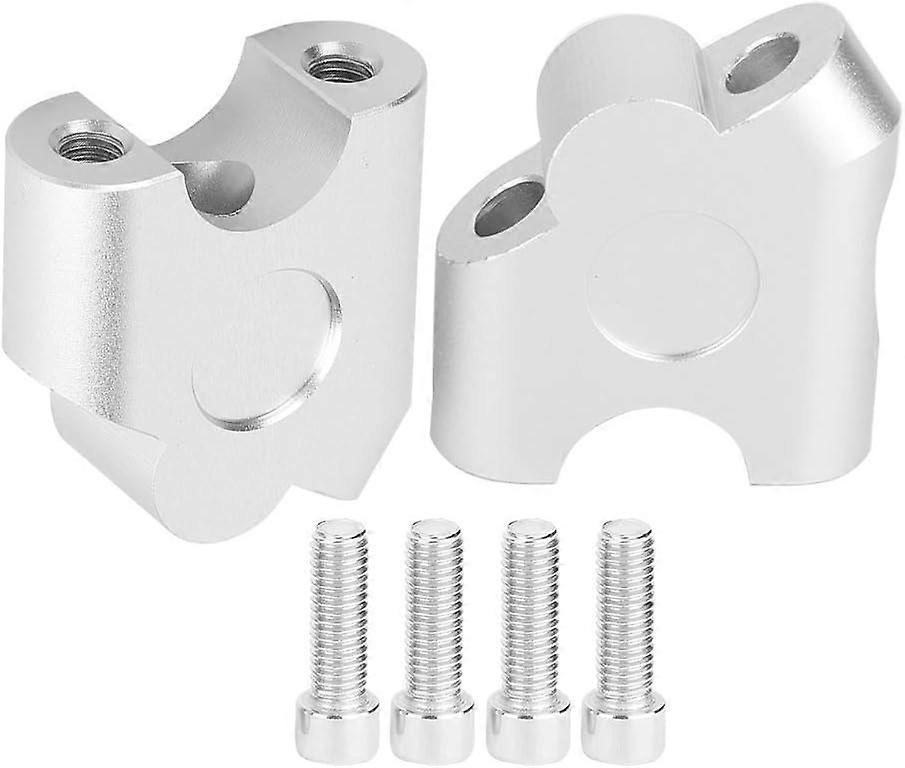 Universal Motorcycle Handlebar Riser,22mm Handle Bar Riser Handlebar Clamp Back Move Mount Adapter