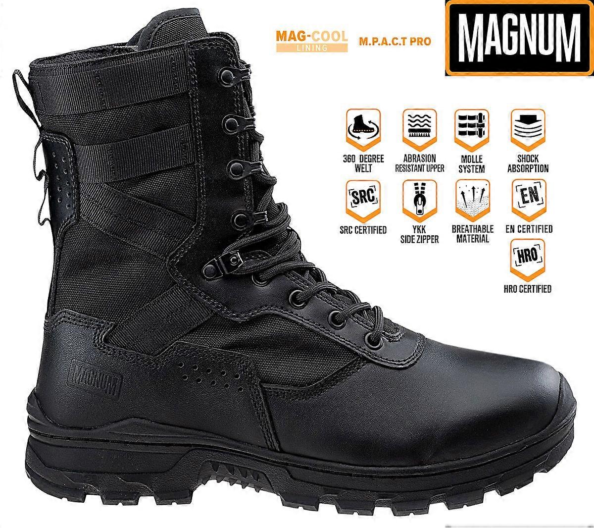 MAGNUM Scorpion 8.0 SZ SideZip - Men's Tactical Boots Insert Boots Black M000150095