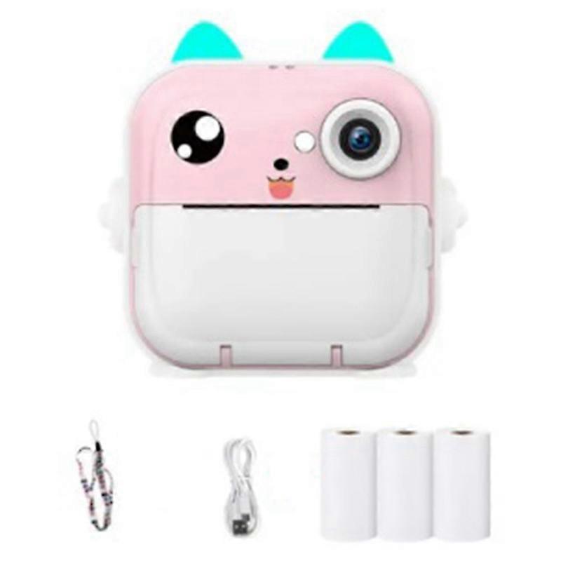 Kids Photo Camera 2.4Inch IPS Screen Child Camera Instant Print Video Recording Take Pictures Birth