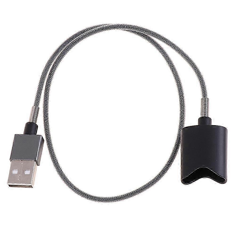 USB Interface Charging Cable suitable for Vuse Alto Magnetic Charger Cord Universal Design 45cm (Gray USB-A)