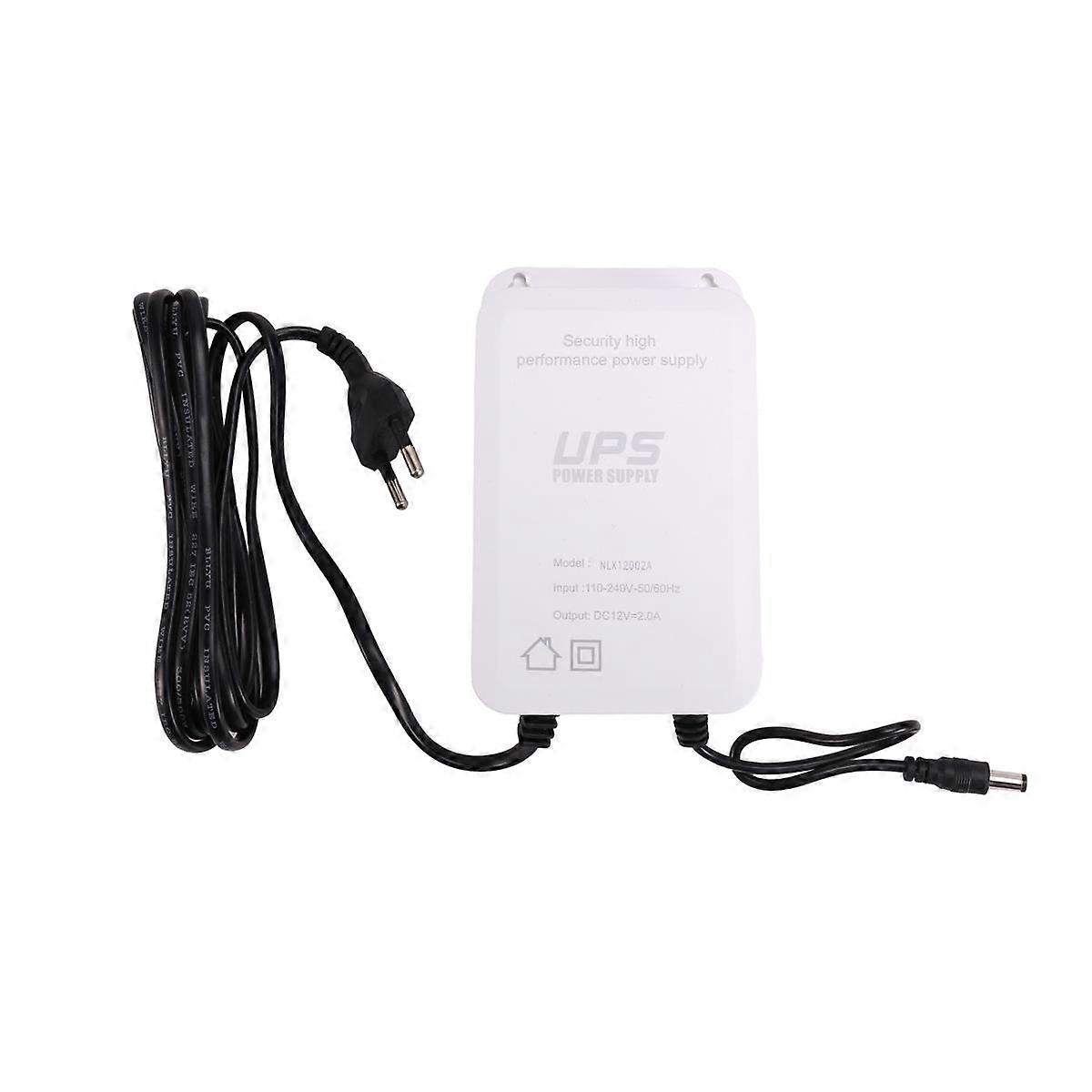 12V-2A Uninterruptible Power Supply UPS Battery Backup Interface, Security Camera UPS Battery Backu