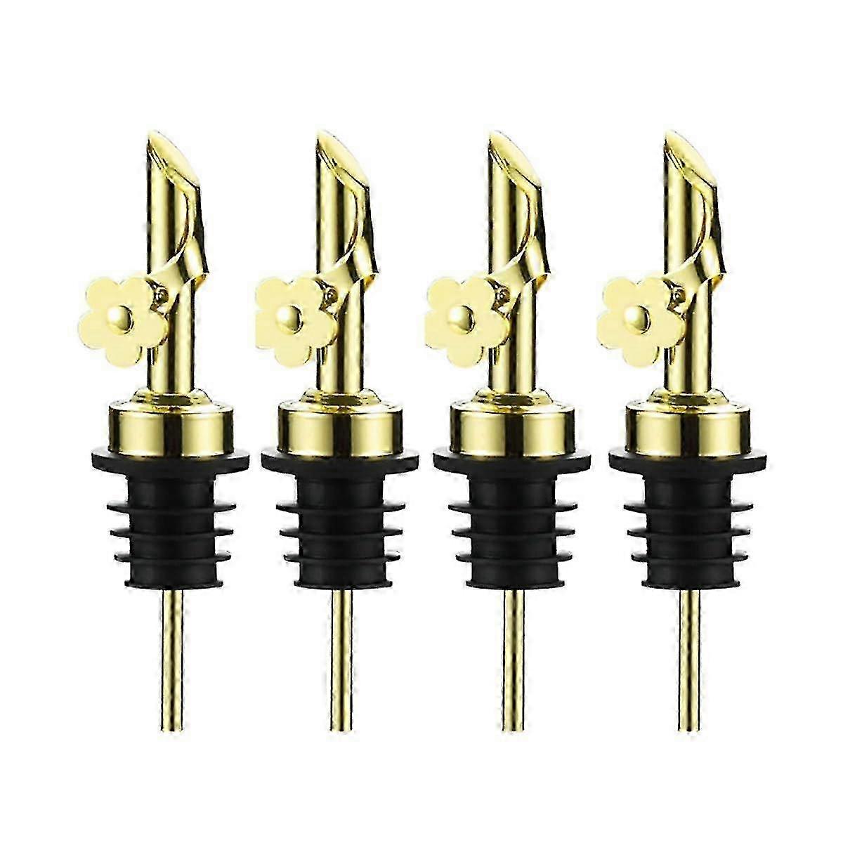 4 قطع من فوهات توزيع زيت الزيتون، فوهات صب الزيت البديلة مع تصميم مانع للتسرب