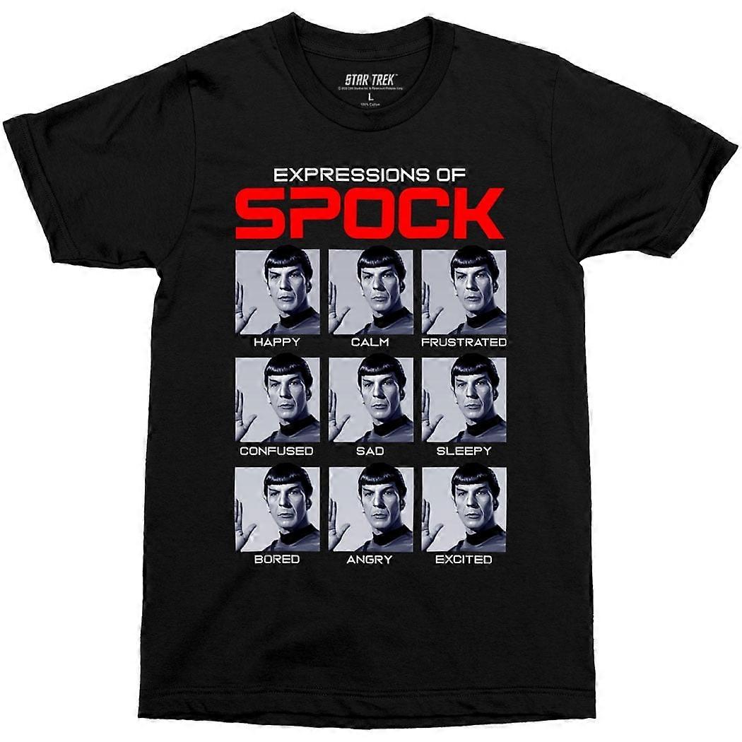 Star Trek Expresiones de Spock Camisetagdgaw74
