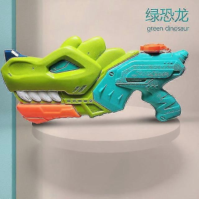2 יחידות ילדים קיץ דינוזאור אקדח מים חוף הים חיצוני Natatorium Square אקדח מים נסחף להשפריץ ילדים צעצועי חוף 900ml