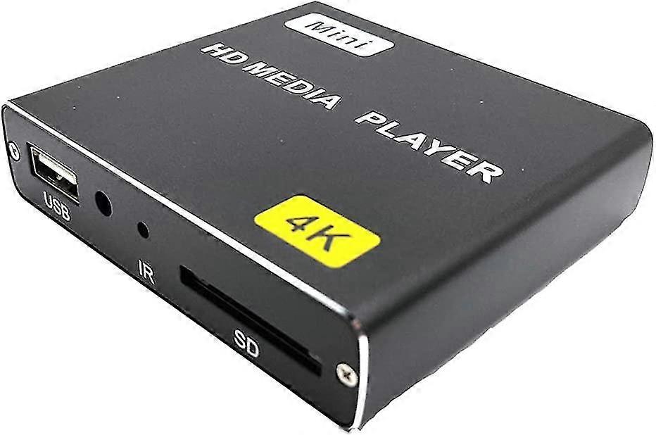 Hdmi Media Player Mini Size 4k 1080p Full-hd Digital Media Player Support Hdmi/av Output -