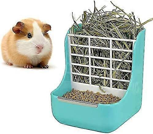 Feeder, 2in1 Feed And Hay Feeder For Rabbits, Guinea Pigs And Other Small Animals