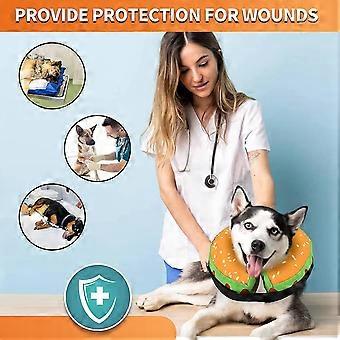 Recovery Collar fr Hunde & Katze, Einstellbares schtzendes aufblasbares  Hunde-Recovery-Cone-Halsband nach der Operation | Fruugo DE