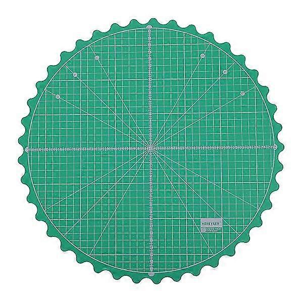 1pc Fabric Rotating Mat Self-healing Round Rotating Rotary Turntable Cutting Mat