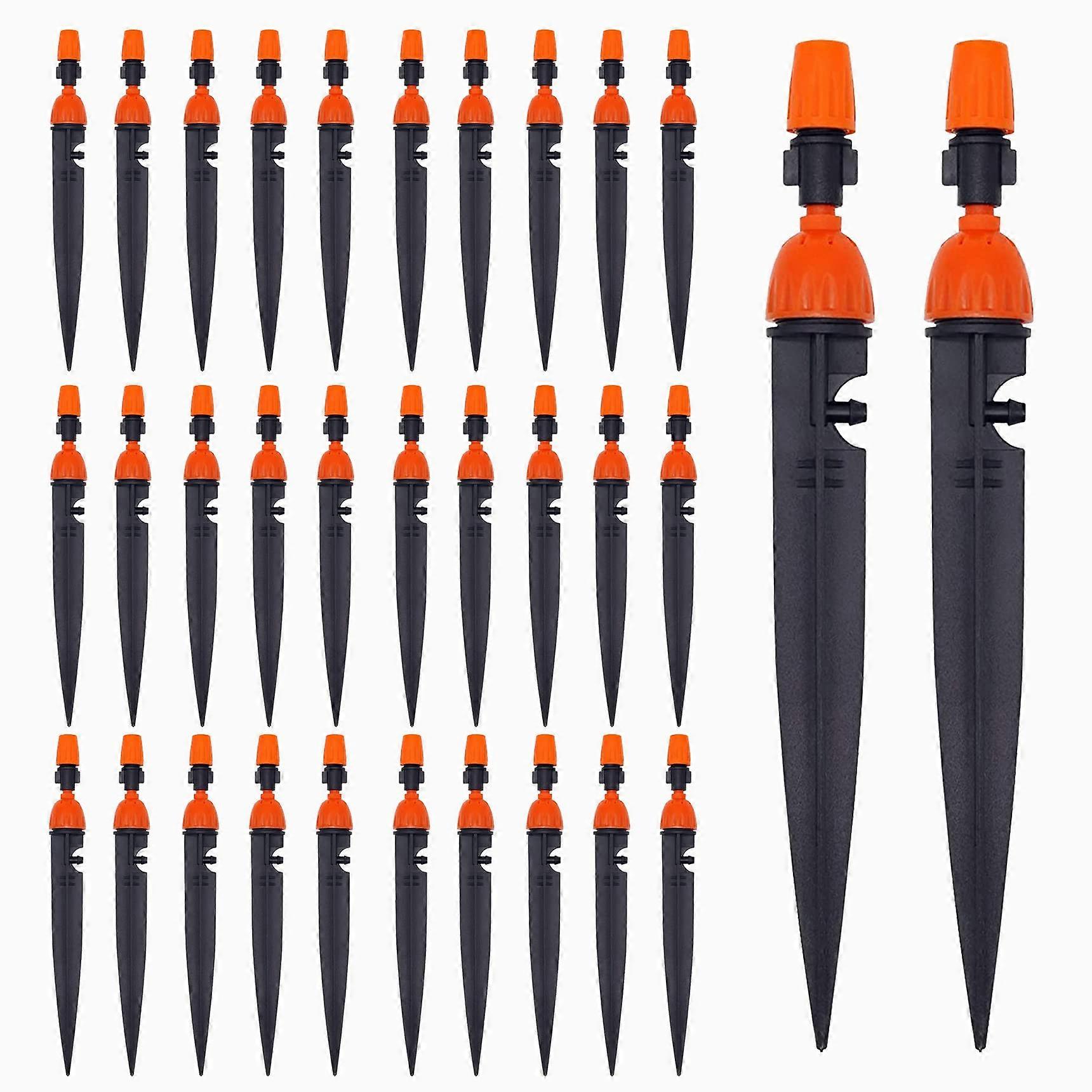40pack Dripping and Water Spray Dual Function Watering System Micro Flow Drip Irrigation Kit, Water Flow Irrigation