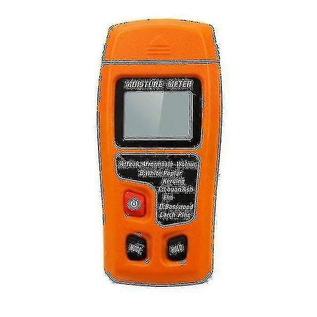 Wood Moisture Tester Wood Moisture Detector With Display Two-pin Digital Moisture Meter Large Lcd