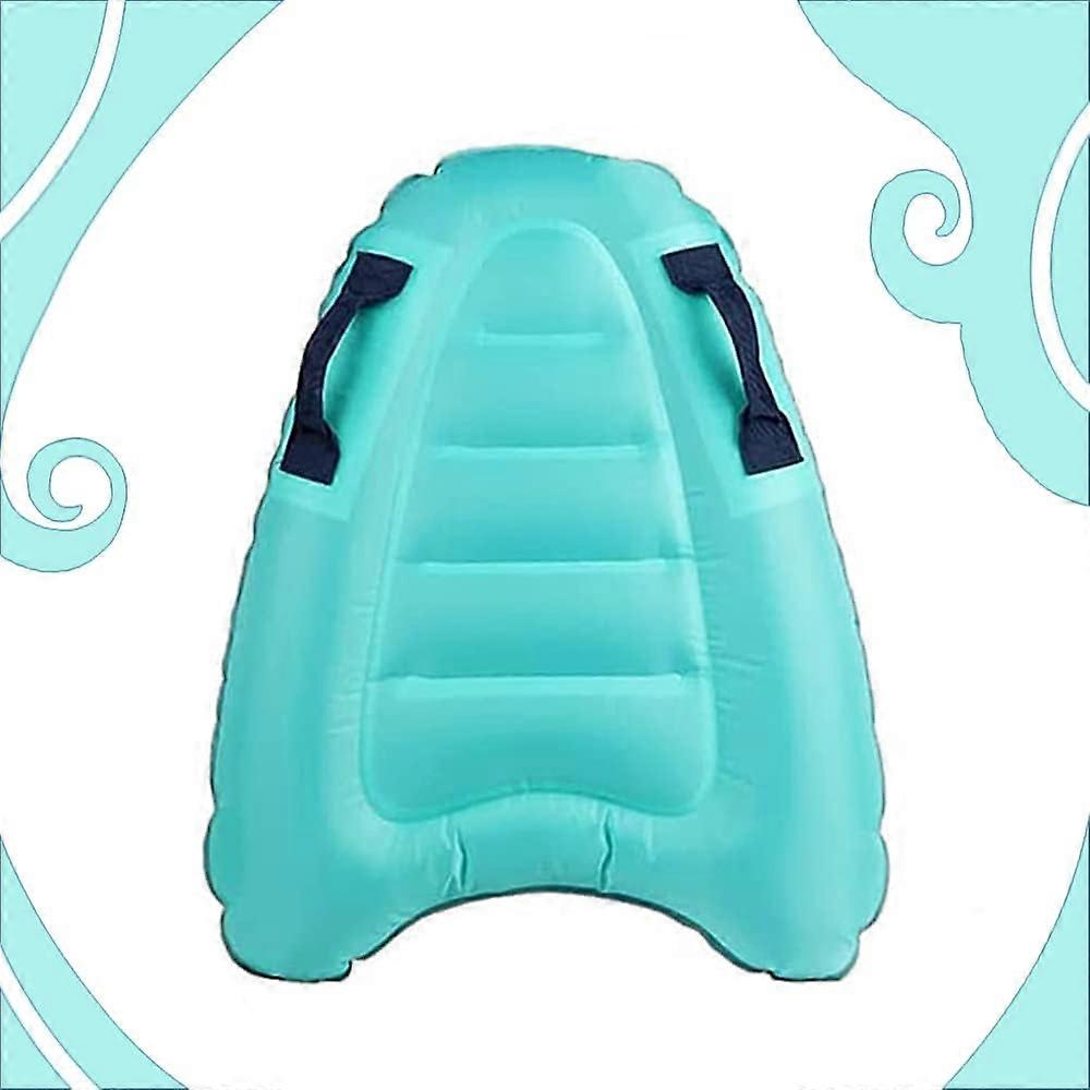 Inflatable Surf Body Board with Handles: Lightweight Mini Floating Surfboards - Learn to Swim Portable BodyBoards for Slip and Slide, Surfing, Swimmi