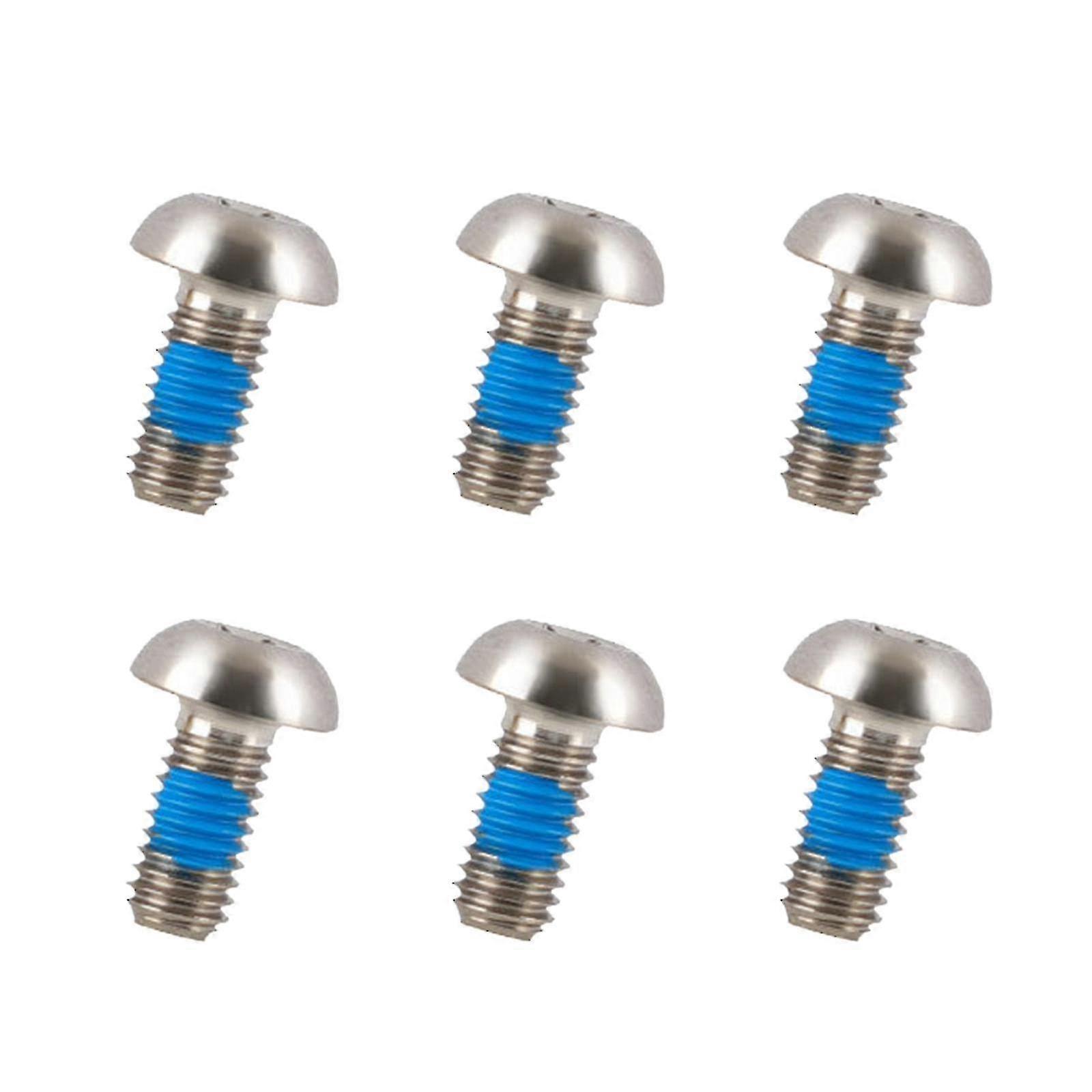 6x tytanowe mocujące tarczę hamulcową roweru M5x10mm Śruba hamulca rowerowego Mtb Xixi