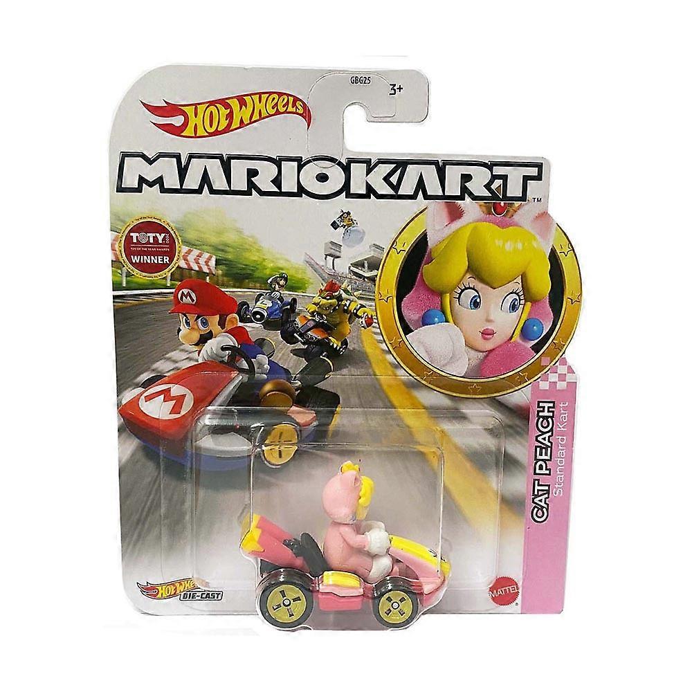 Hot Wheels Mario Kart Cat Peach