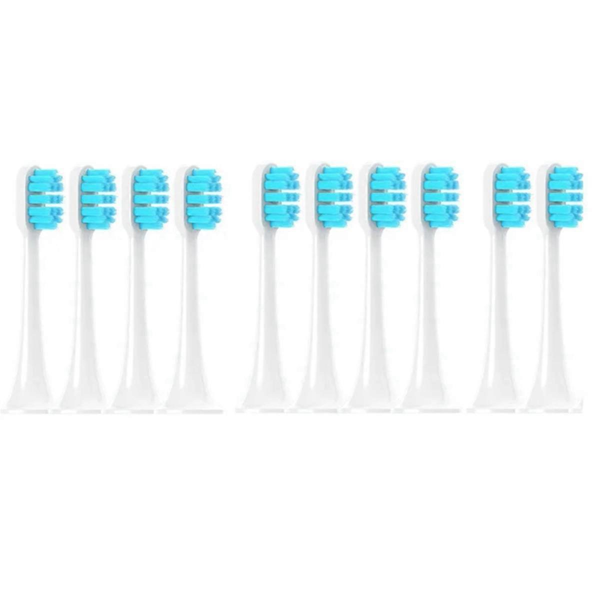 Replacement Brush Heads for MijiaT300/T500 Electric Toothbrush Soft Bristle Nozzles with Caps Seale