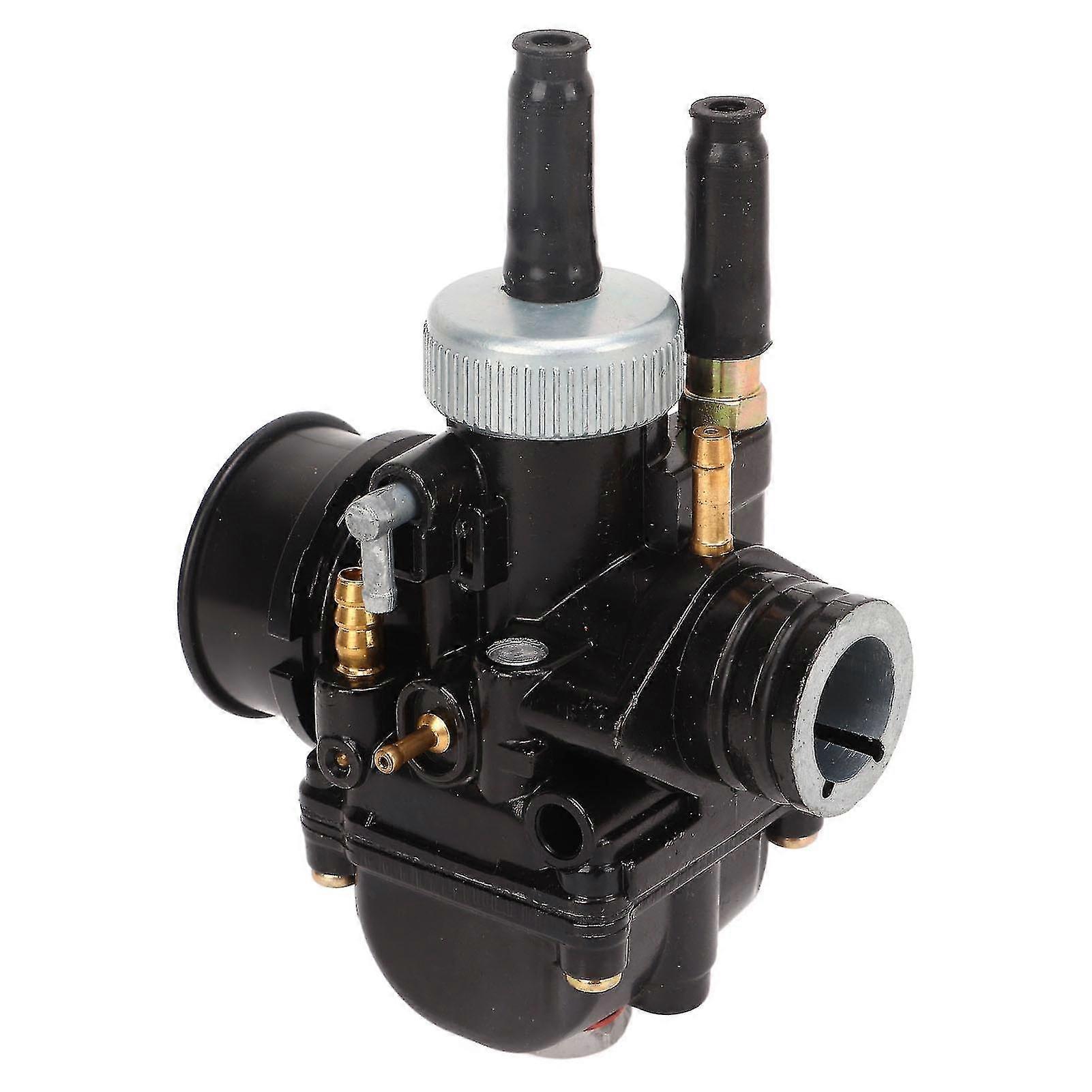 17mm Motorcycle Carburetor Black Carb Replacement compatible with Zuma Scooter 50cc 90cc JOG50