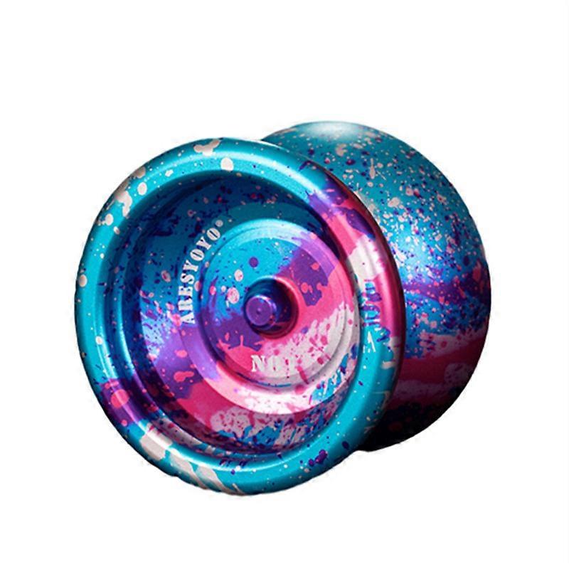 MIMIGO Yo-yo Ball Aluminum 6061 Unresponsive Yo-yo with Stainless Center Bearing and Stainless Axle, Black Yoyo with10 Replacement Yoyo Strings