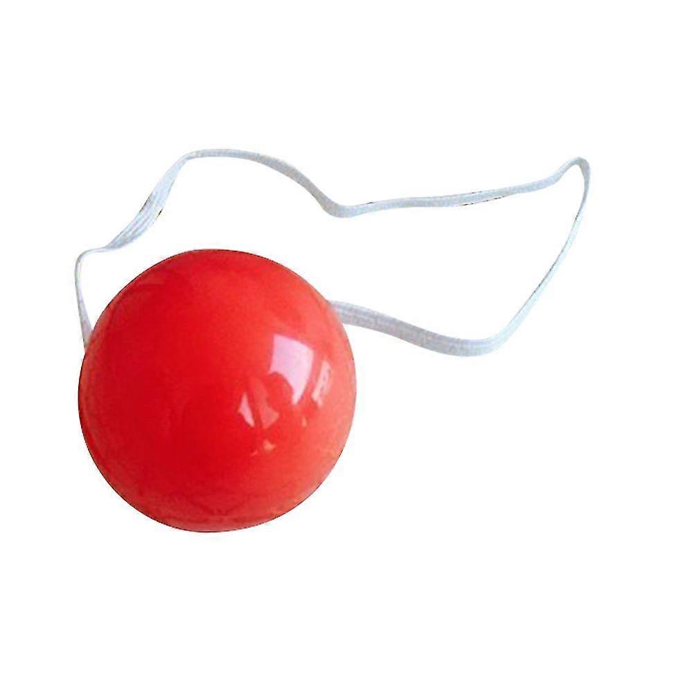 5pcs Glowing Red Nose Clown Nose Dress-up Props Stage Props For Christmas Halloween Party Costume Balls